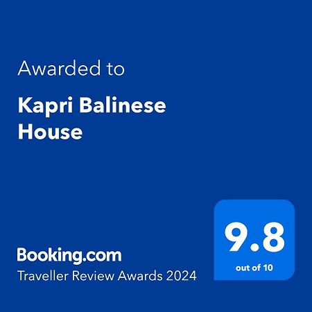 Apartament Kapri Balinese House Ubud Zewnętrze zdjęcie